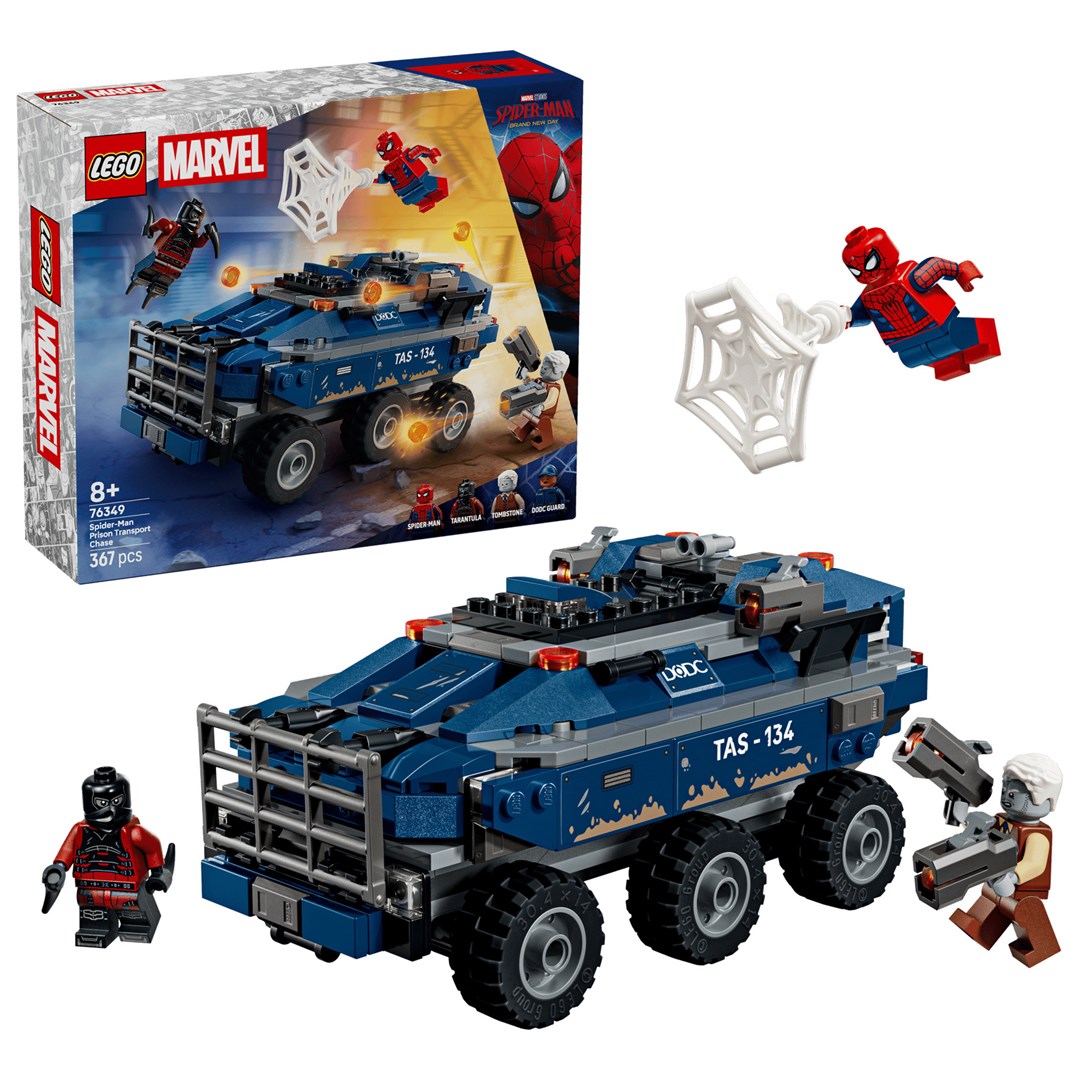 LEGO Marvel Super Heroes 76349 - Poscig Spider-Mana z więźniarką — zdjęcie 1 z 8