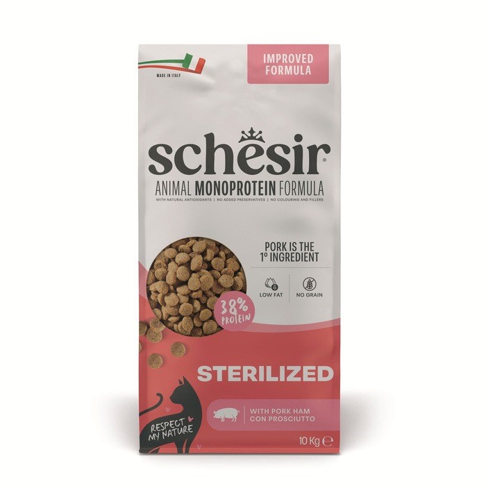 SCHESIR Sterilized z szynką 10kg — zdjęcie 1 z 3