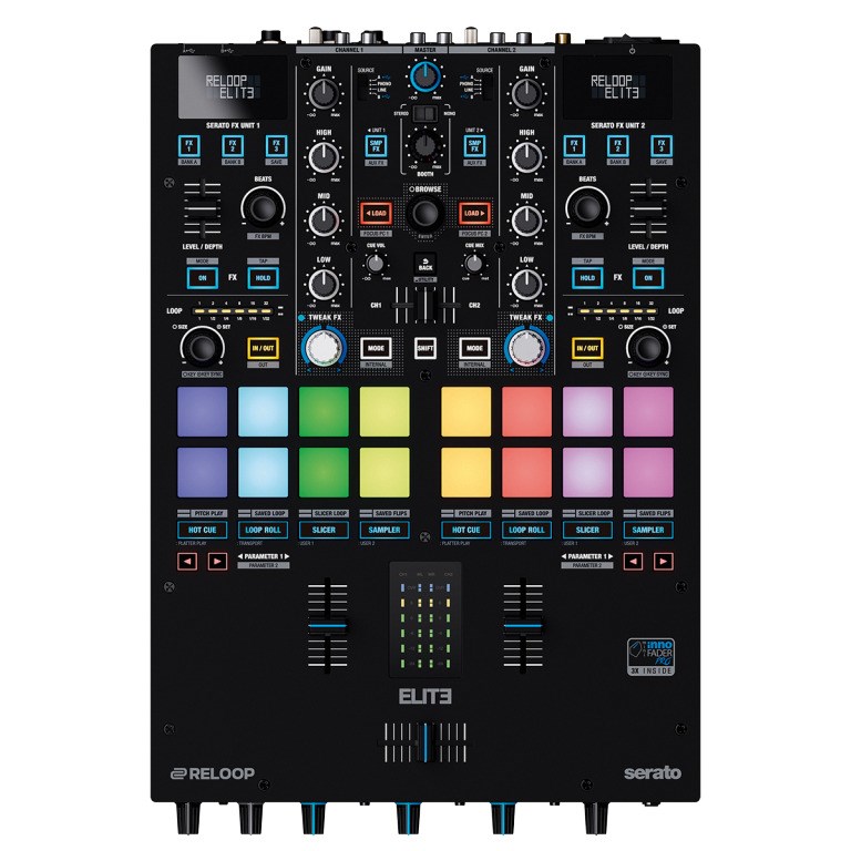Reloop Elite – Profesjonalny mikser DJ do Serato — zdjęcie 1 z 8