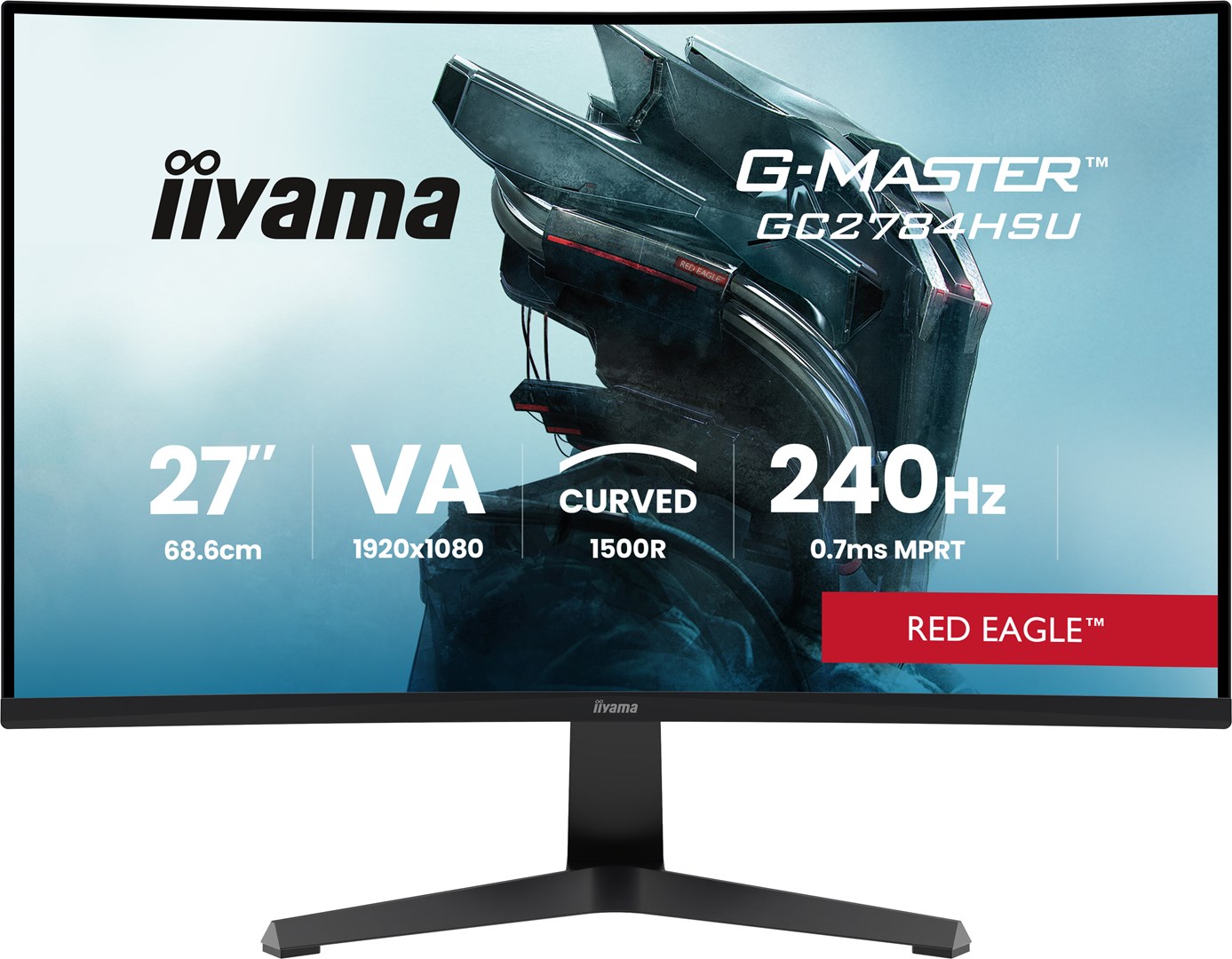MONITOR IIYAMA LED 27" GC2784HSU-B1 240Hz — zdjęcie 1 z 8