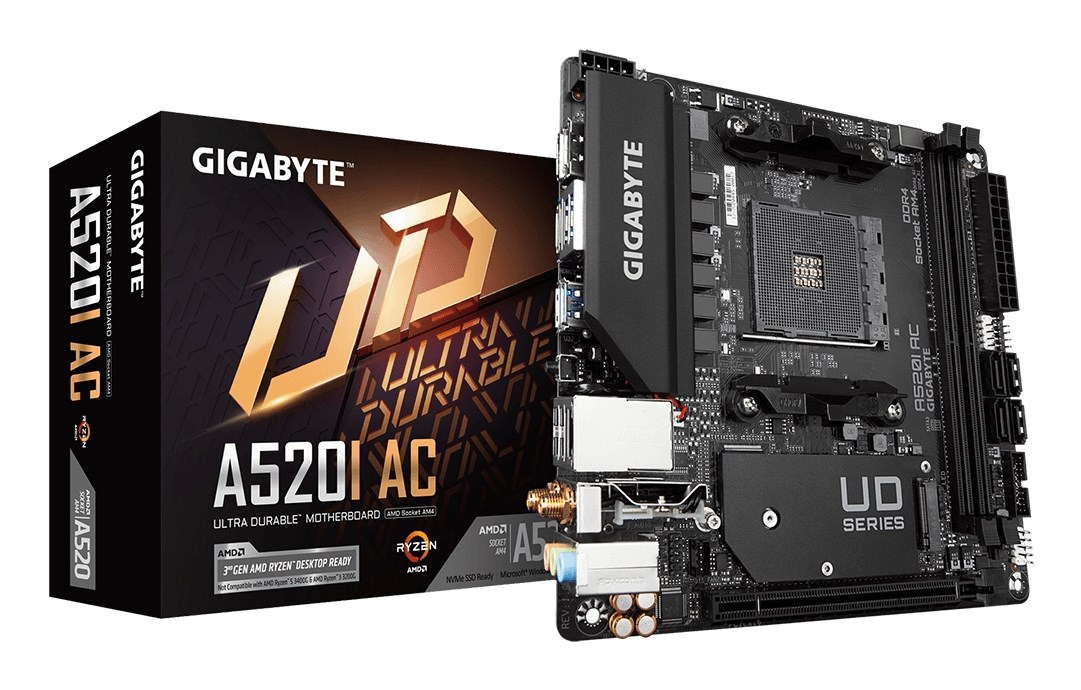 Płyta główna Gigabyte A520I AC — zdjęcie 1 z 5