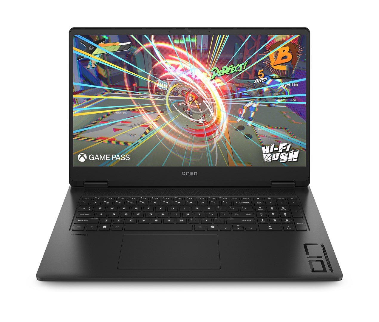 HP OMEN 17-db0128nw Ryzen 5 8645HS 17.3"FHD IPS 144Hz 300n AG 16GB DDR5 5600 SSD512 RTX 4060_8GB 83Wh Win11 2Y — zdjęcie 1 z 8