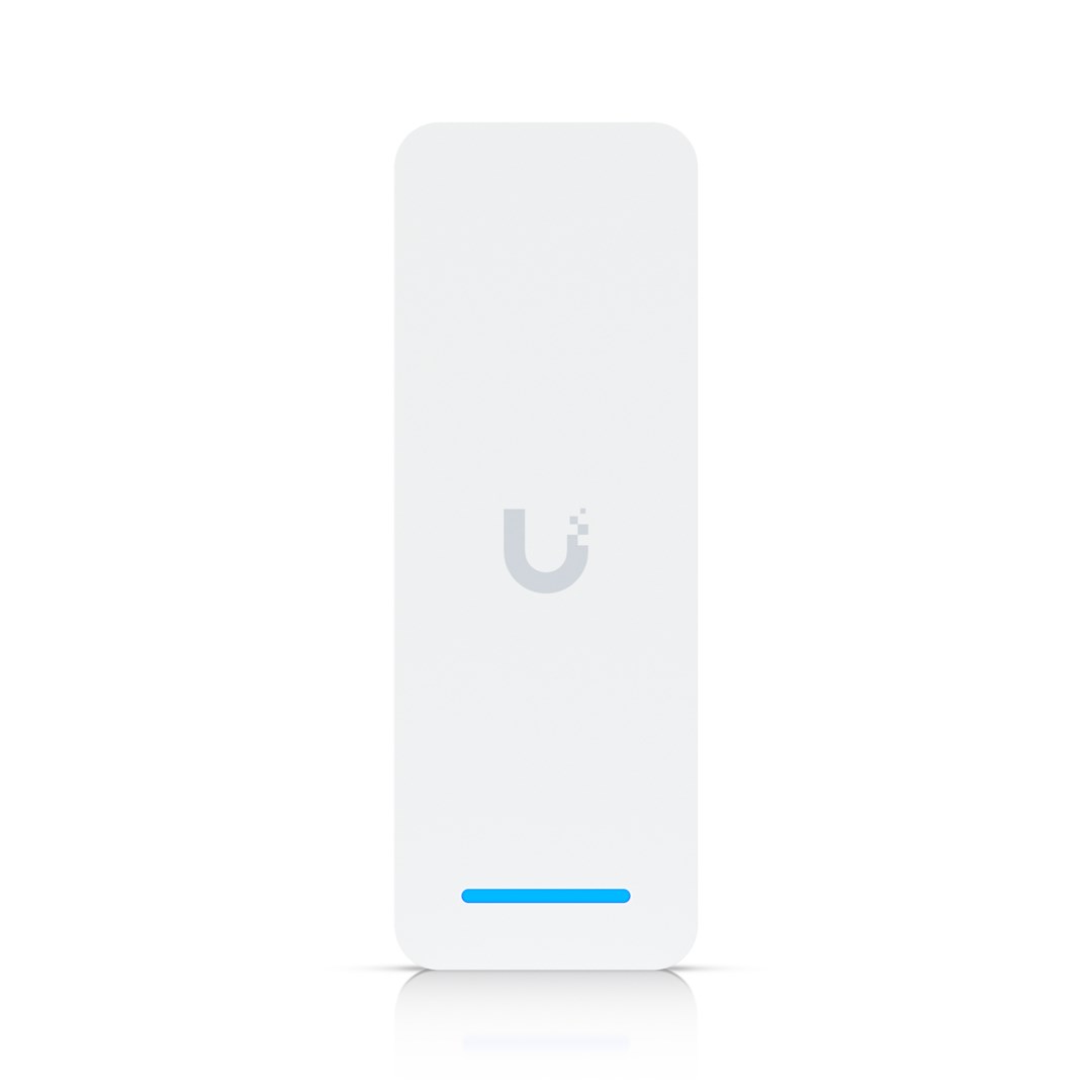 Czytnik + hub Ubiquiti UniFi Access Ultra – czytnik kontroli dostępu z wbudowanym koncentratorem umożliwiający kompleksową kontrolę dostępu do jednych drzwi. — zdjęcie 1 z 7