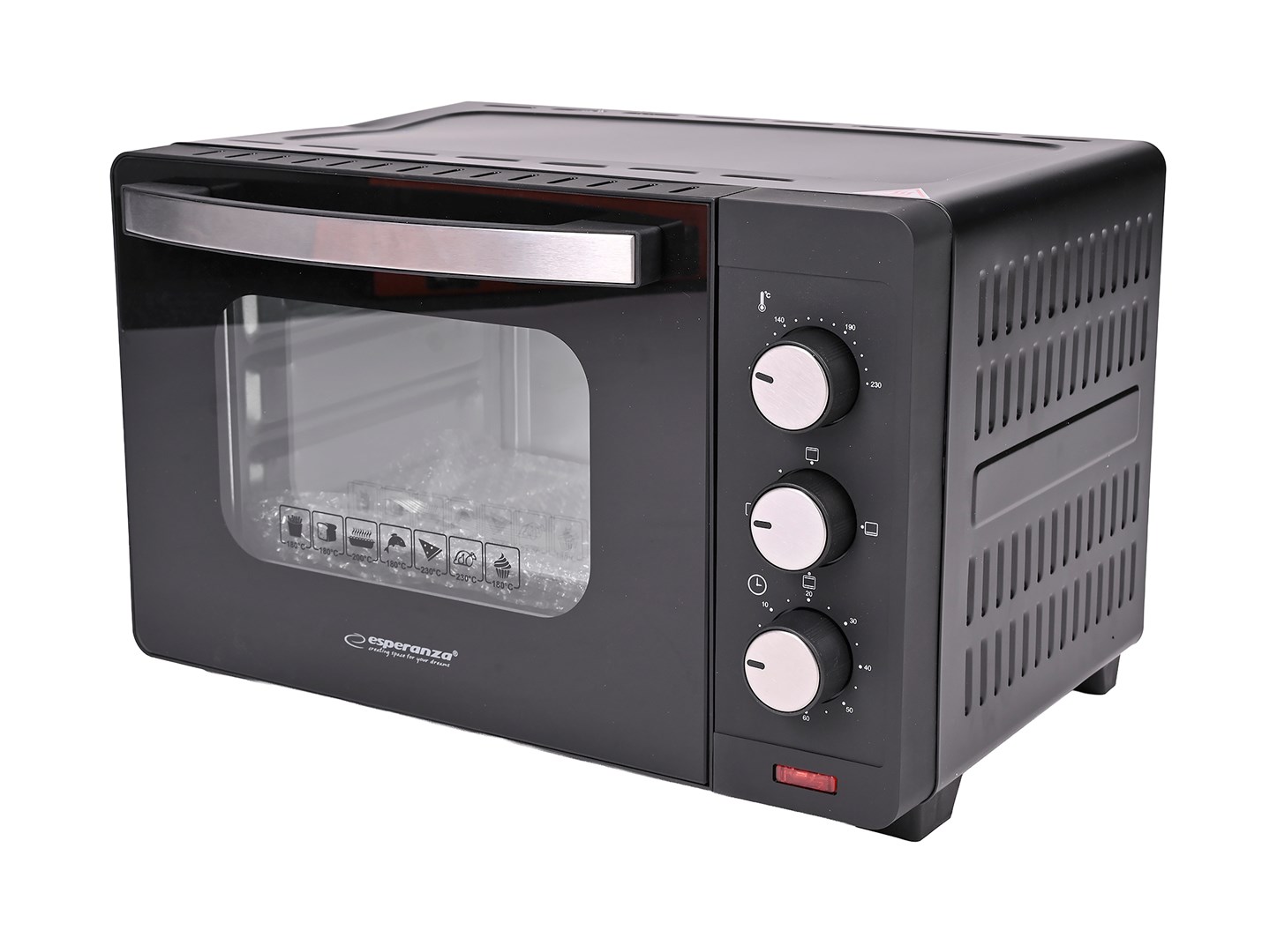 ESPERANZA MINI PIEKARNIK PROSCIUTTO 20L 1280W EKO008N (OUTLET) — zdjęcie 1 z 8