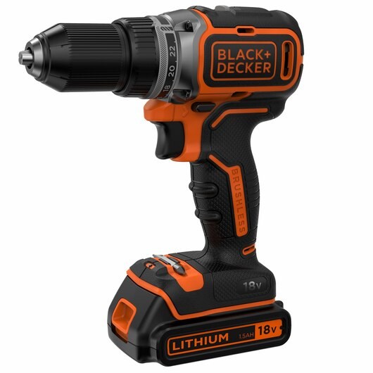 Wiertarko-wkrętarka 18V BL186KB-QW BLACK+DECKER — zdjęcie 1 z 3