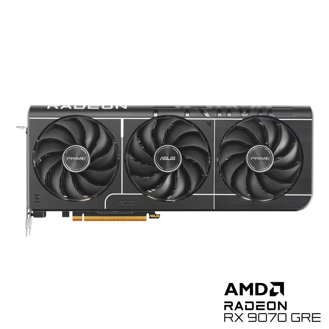 Karta graf. ASUS PRIME RX9070 GRE OC 12G — zdjęcie 1 z 8