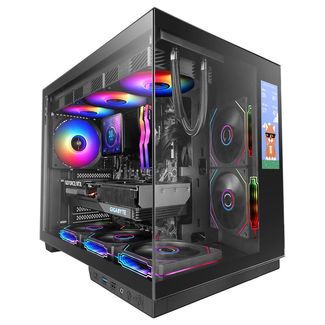 TACENS MARS MC-MIRAGE 7.2" IPS LCD ATX- obudowa — zdjęcie 1 z 8