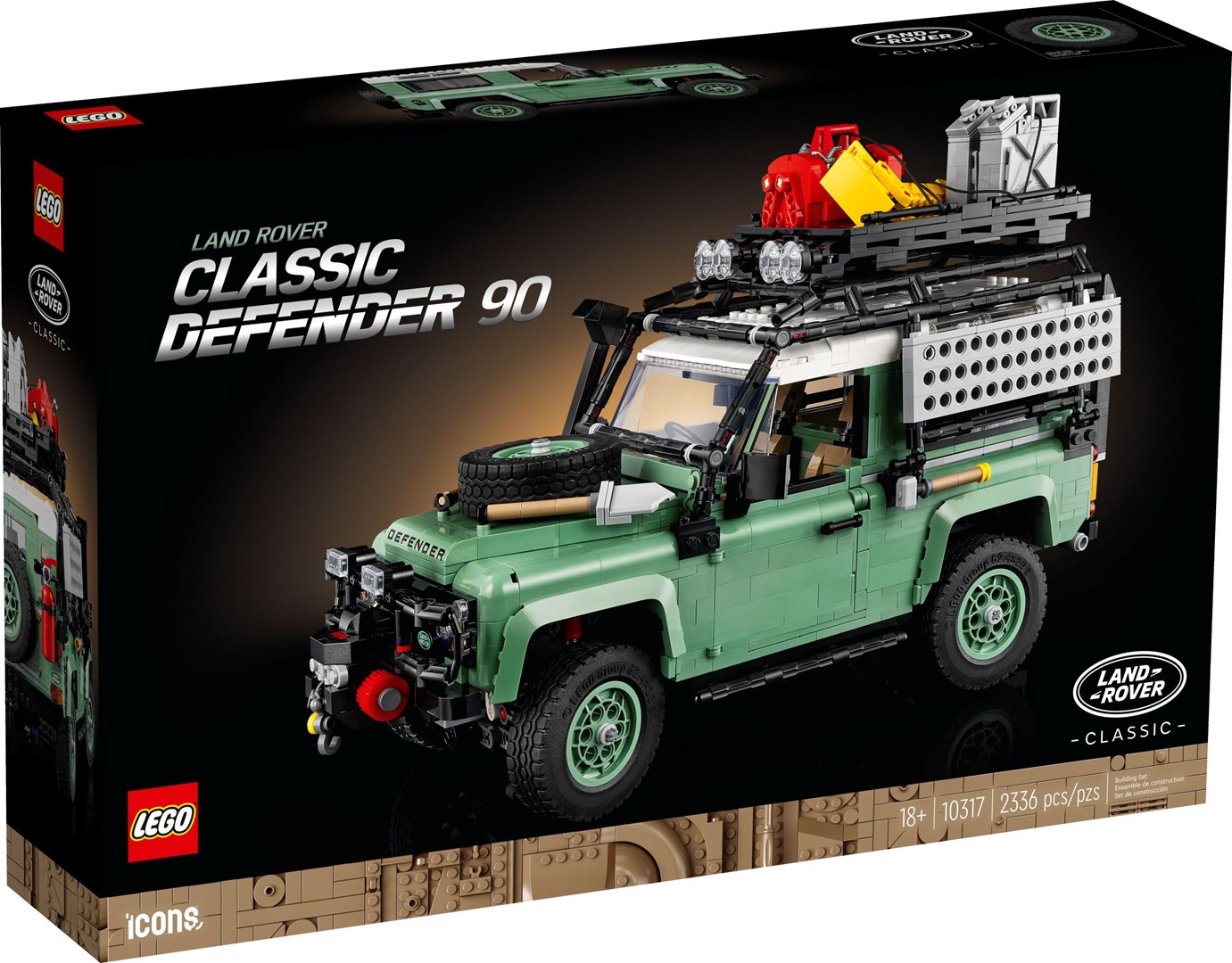 LEGO Icons 10317 Land Rover Classic Defender 90 — zdjęcie 1 z 8